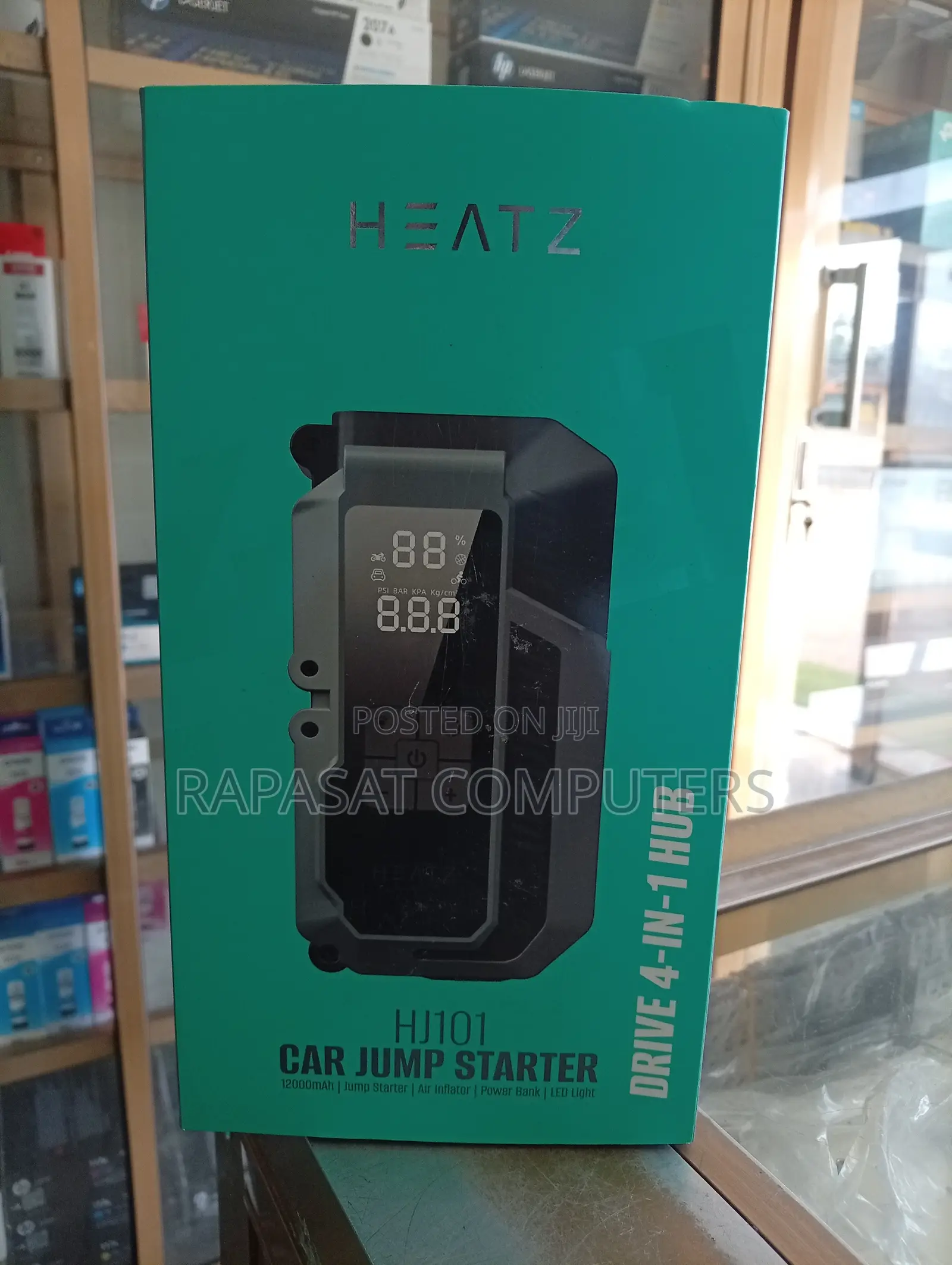 Heatz Hj101 4 in 1 Drive Car Jump Starter
