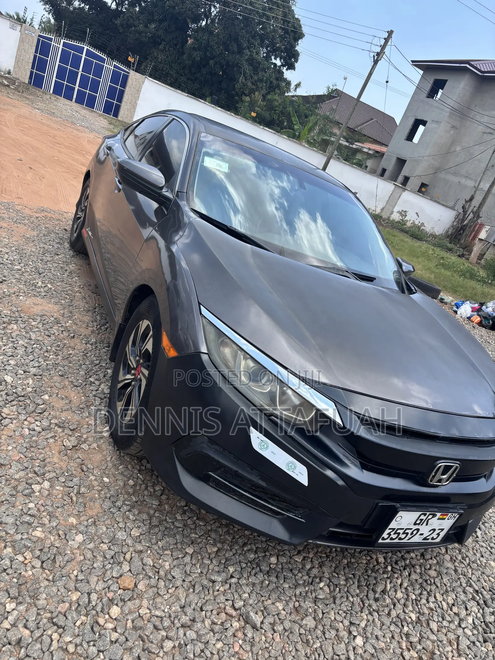 Honda Civic LX 2dr Coupe (2.0L 4cyl) 2016 Gray
