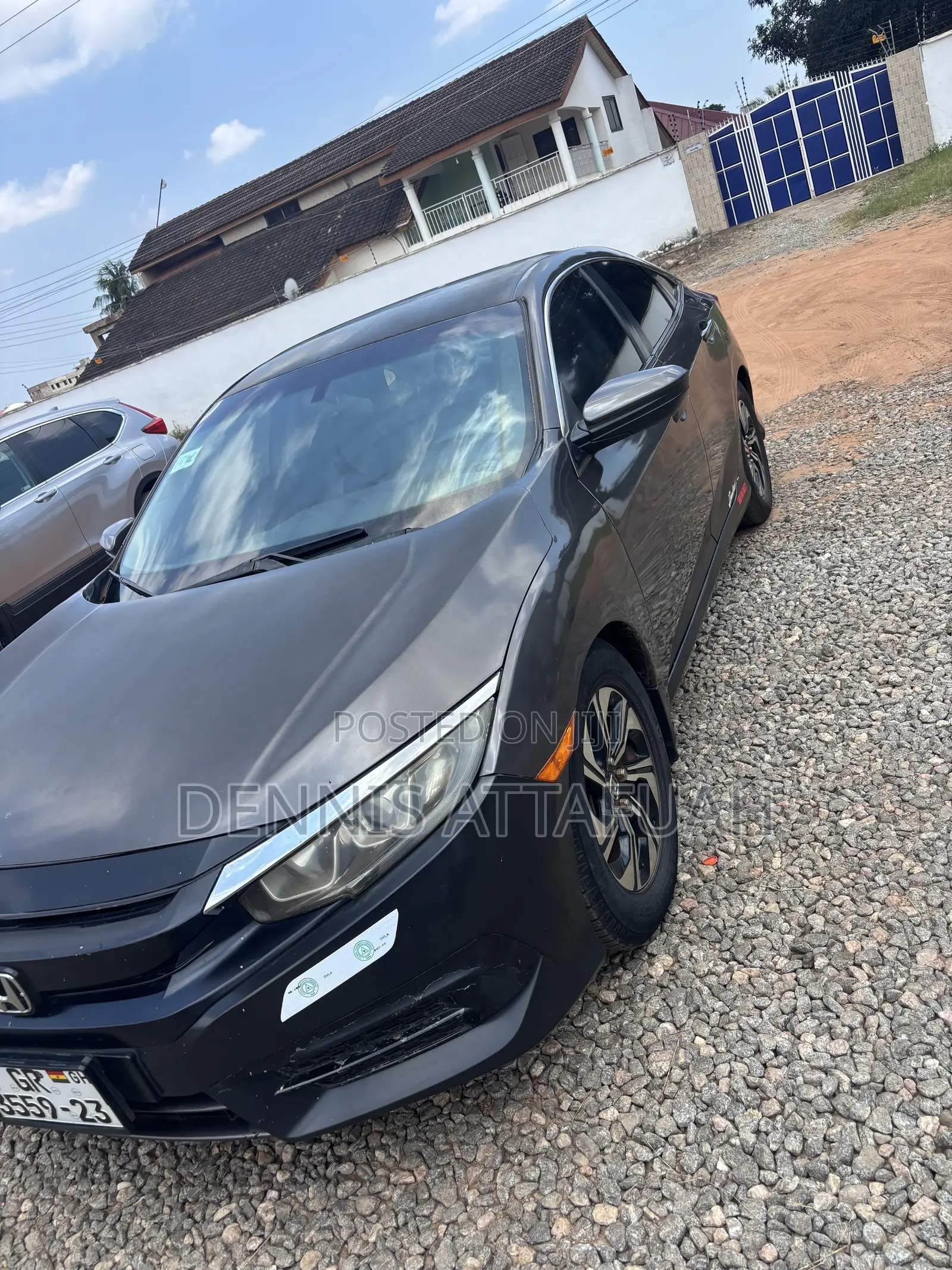Honda Civic LX 2dr Coupe (2.0L 4cyl) 2016 Gray