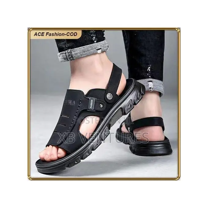 Men's Open‐Toe Summer Sandals