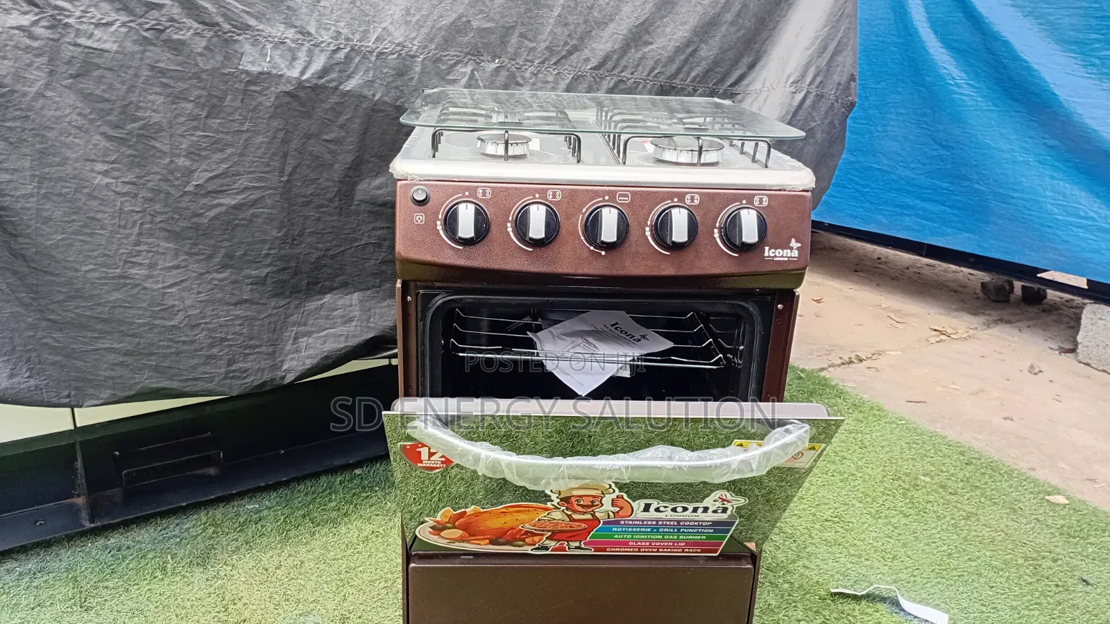 Icona 4 Gas Burner – Powerful Cooking Made Easy