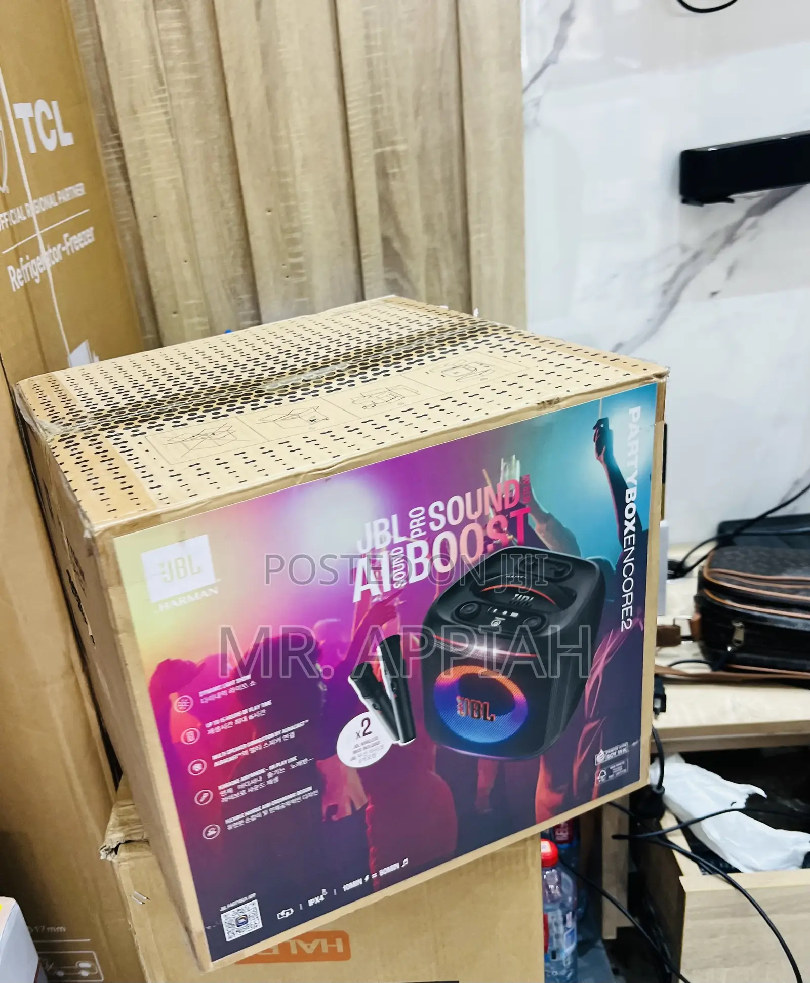 Purchase Premium JBL Partybox Encore Essential Speaker(2 Microphone)