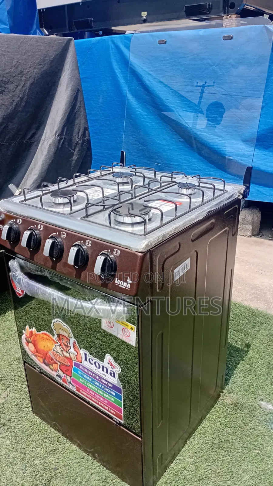 Premium Icona 4 Gas Burner – Powerful Cooking Made