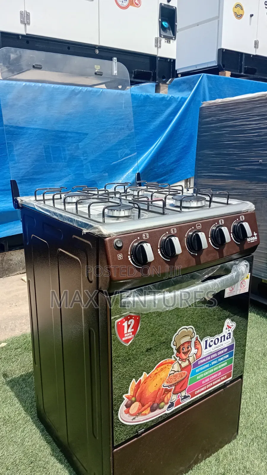 Premium Icona 4 Gas Burner – Powerful Cooking Made