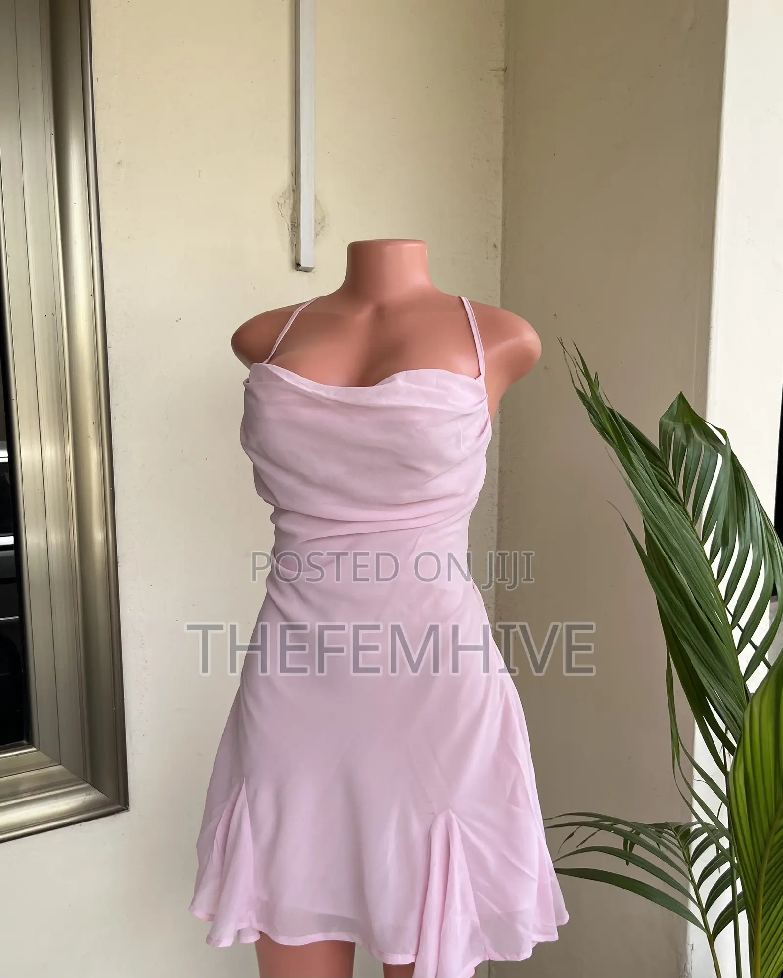 Pink Shein Dress Thrift