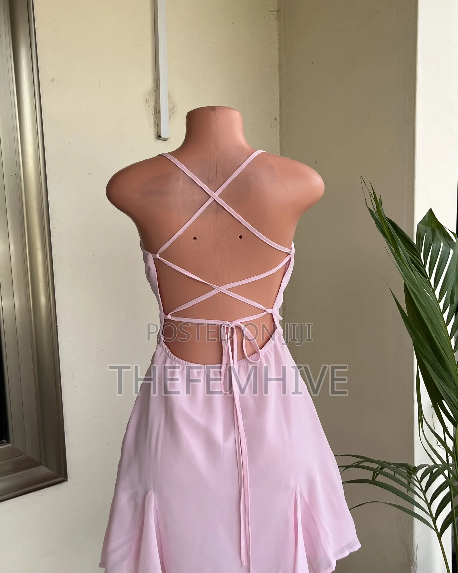 Pink Shein Dress Thrift