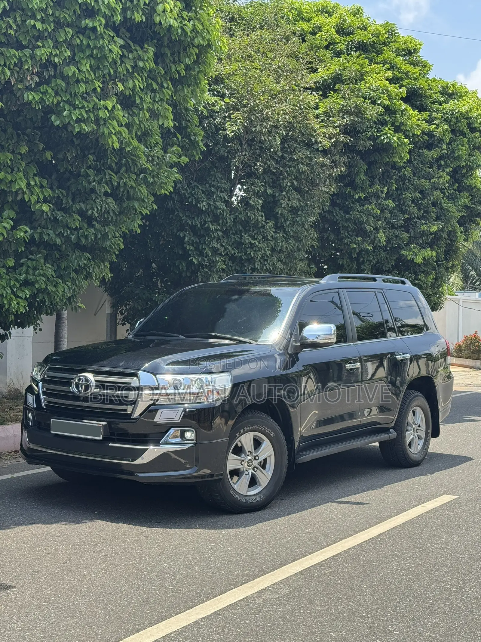 Toyota Land Cruiser 4.5 V8 GXR 2019 Black