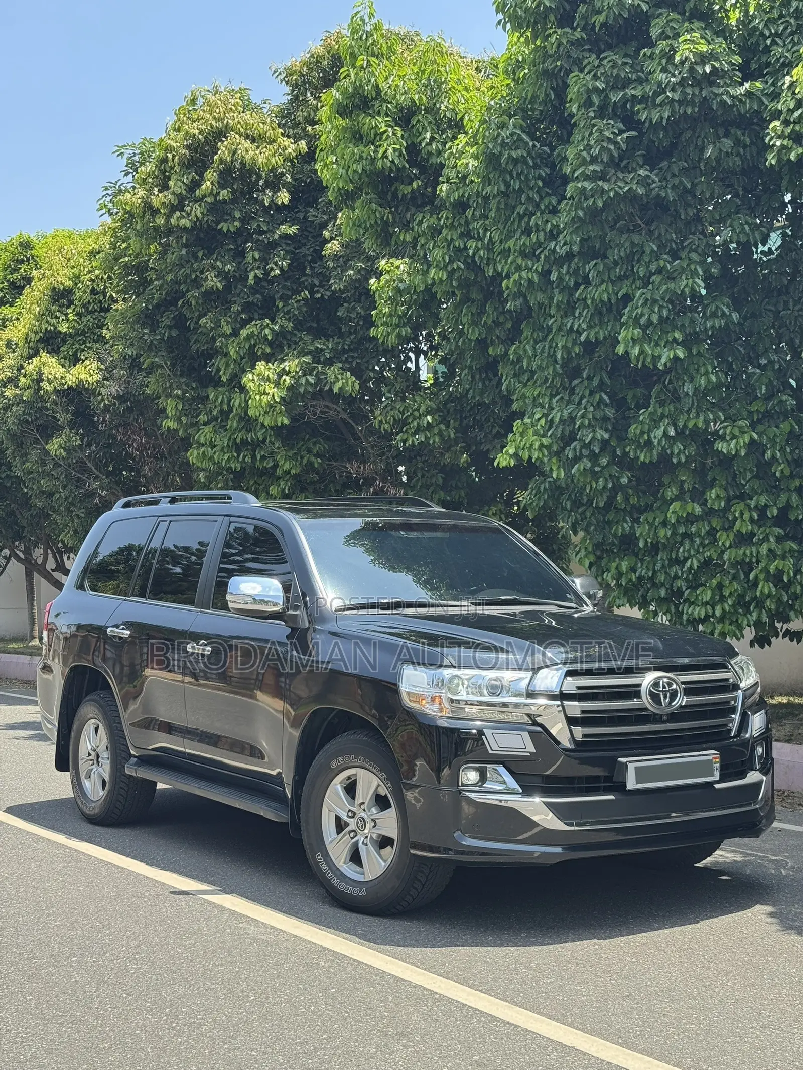 Toyota Land Cruiser 4.5 V8 GXR 2019 Black