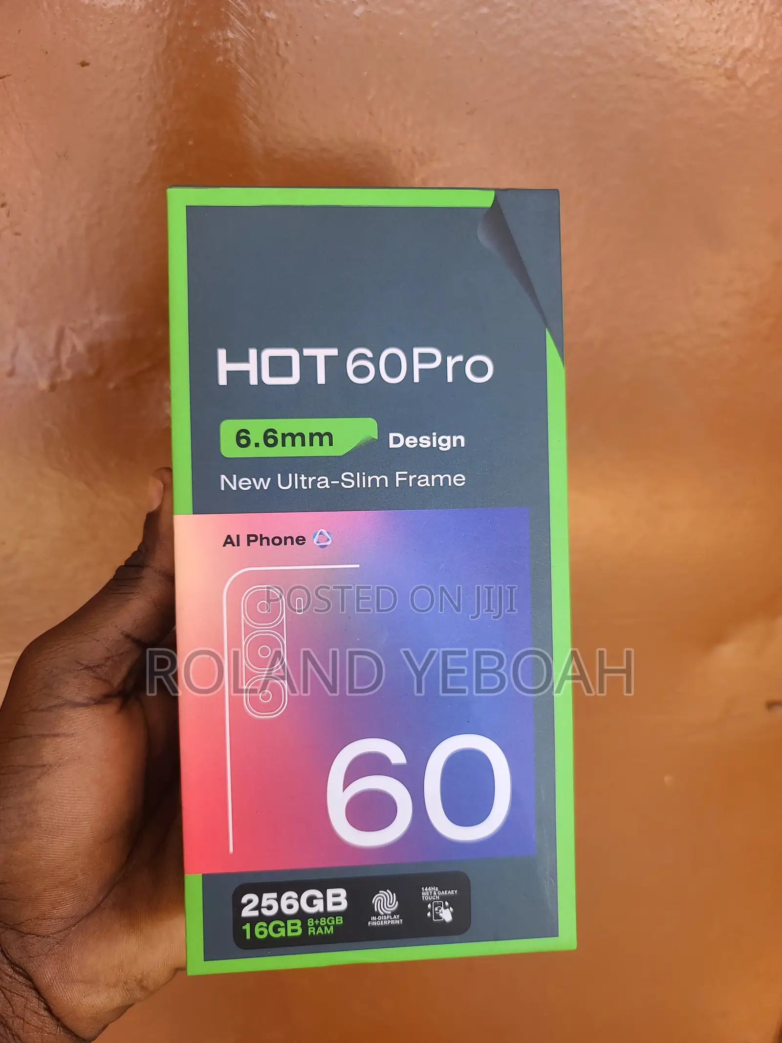 New Infinix Hot 60 Pro 256 GB Black