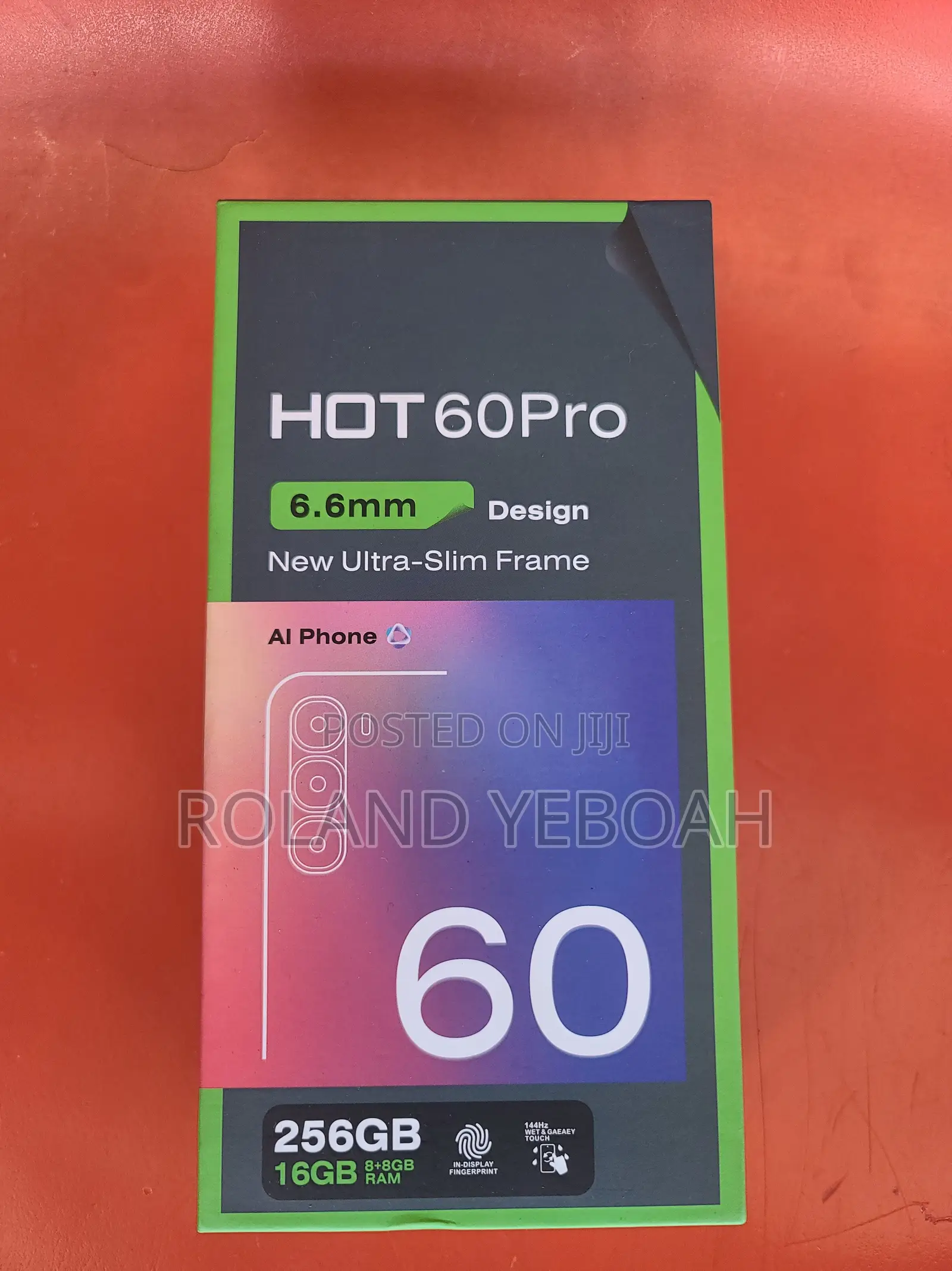 New Infinix Hot 60 Pro 256 GB Black