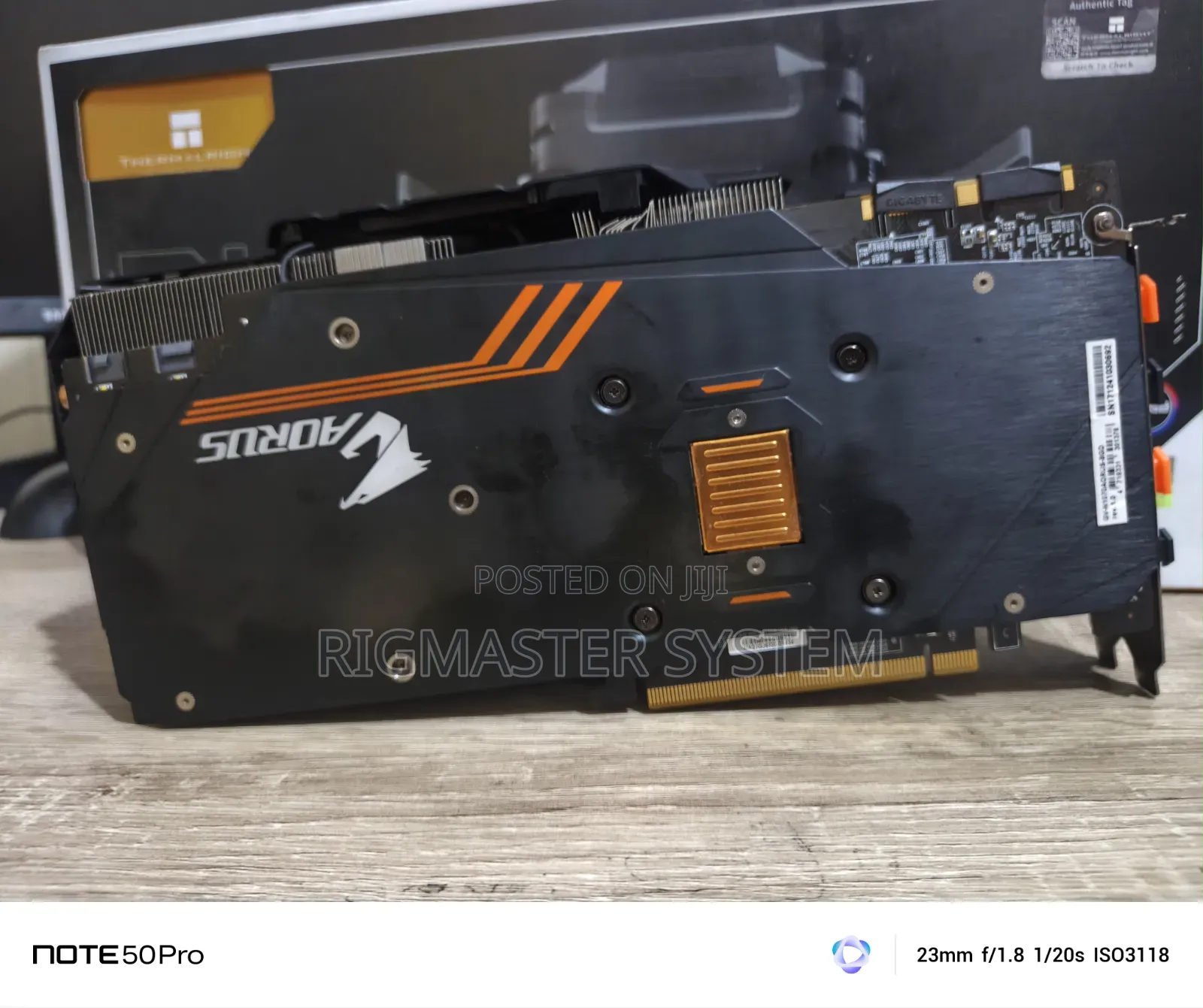 Gigabyte AORUS GTX 1070 8GB Vga Graphics Card