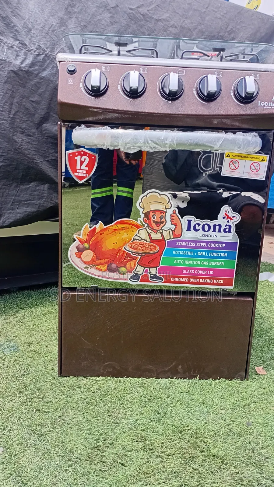 Icona 4 Gas Burner – Premium Kitchen Cooking Solution