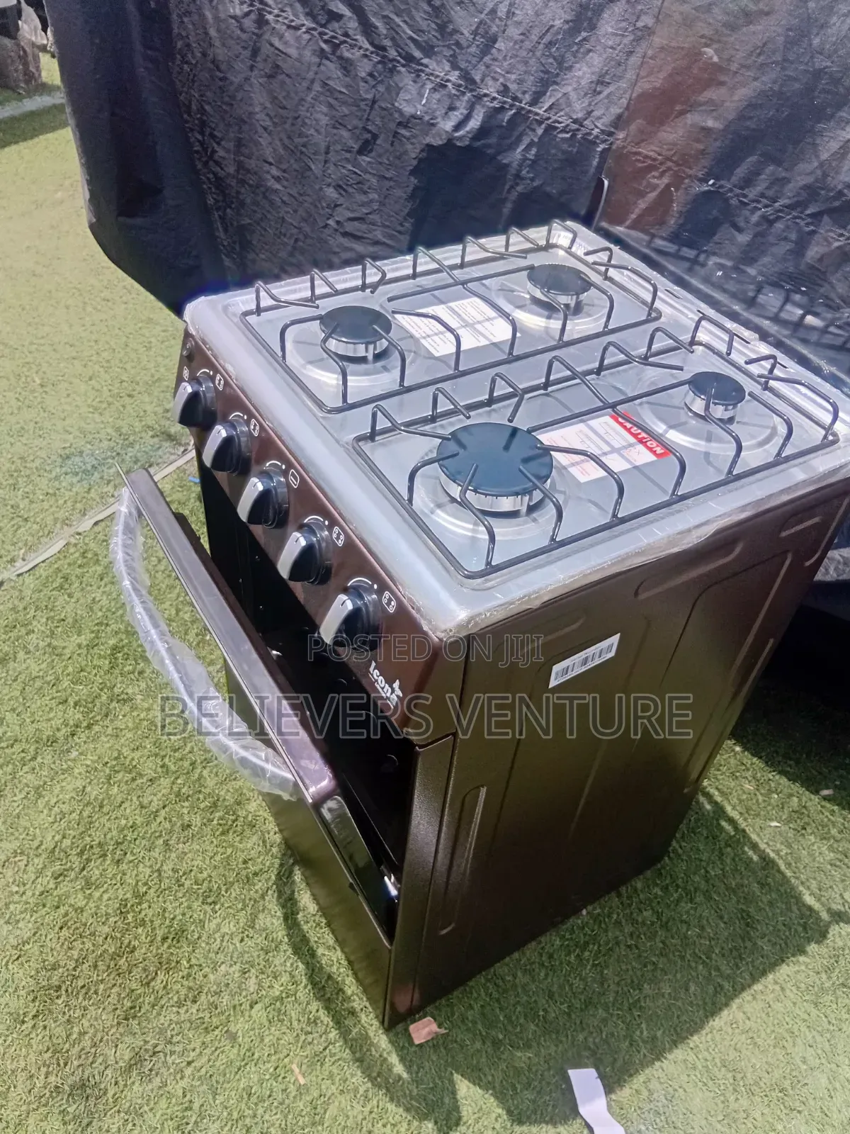 Icona 4 Burners Gas Cooker – Stylish Design, Powerful Performance