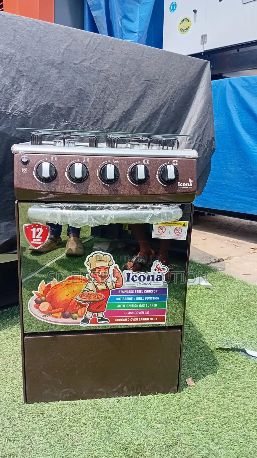 Icona 4 Gas Burner – Premium Kitchen Cooking Solution