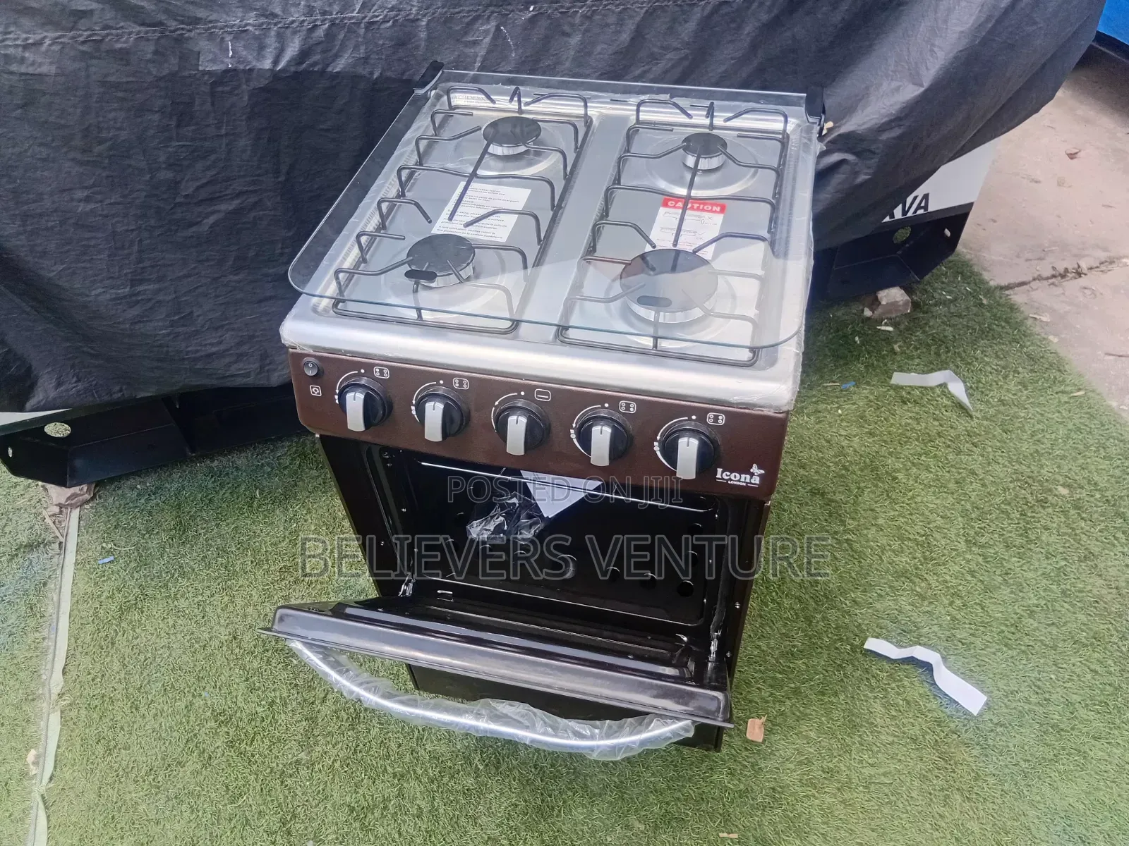 Icona 4 Burners Gas Cooker – Premium Kitchen Cooking Solution