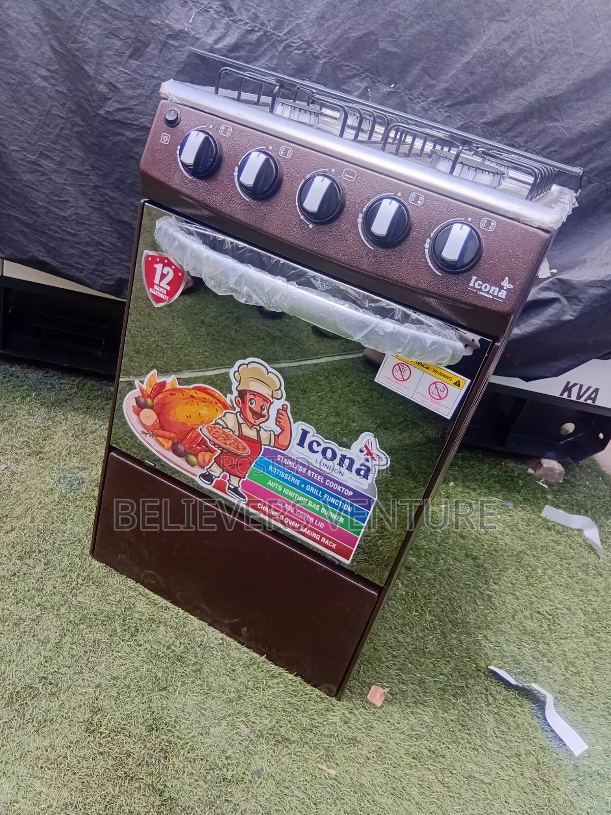 Icona 4 Burners Gas Cooker – Your Perfect Everyday Cooking Partner