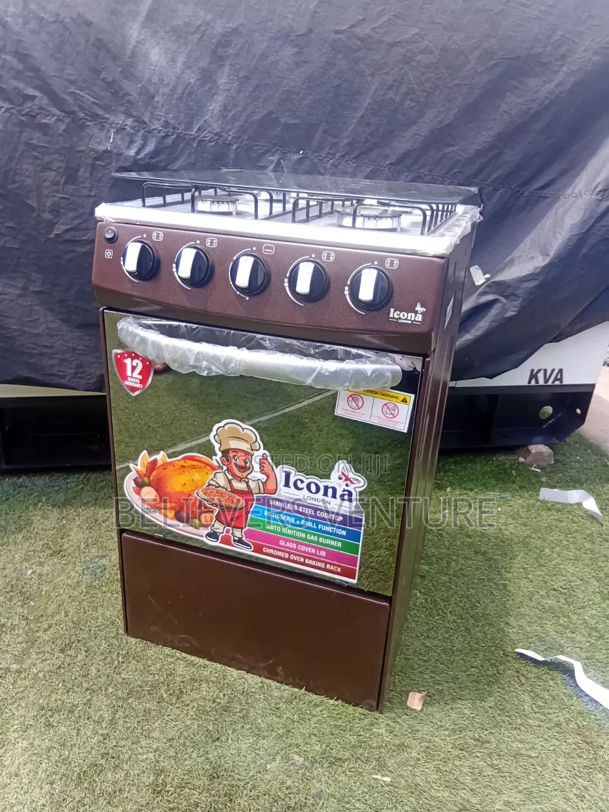 Icona 4 Burners Gas Cooker – Your Perfect Everyday Cooking Partner