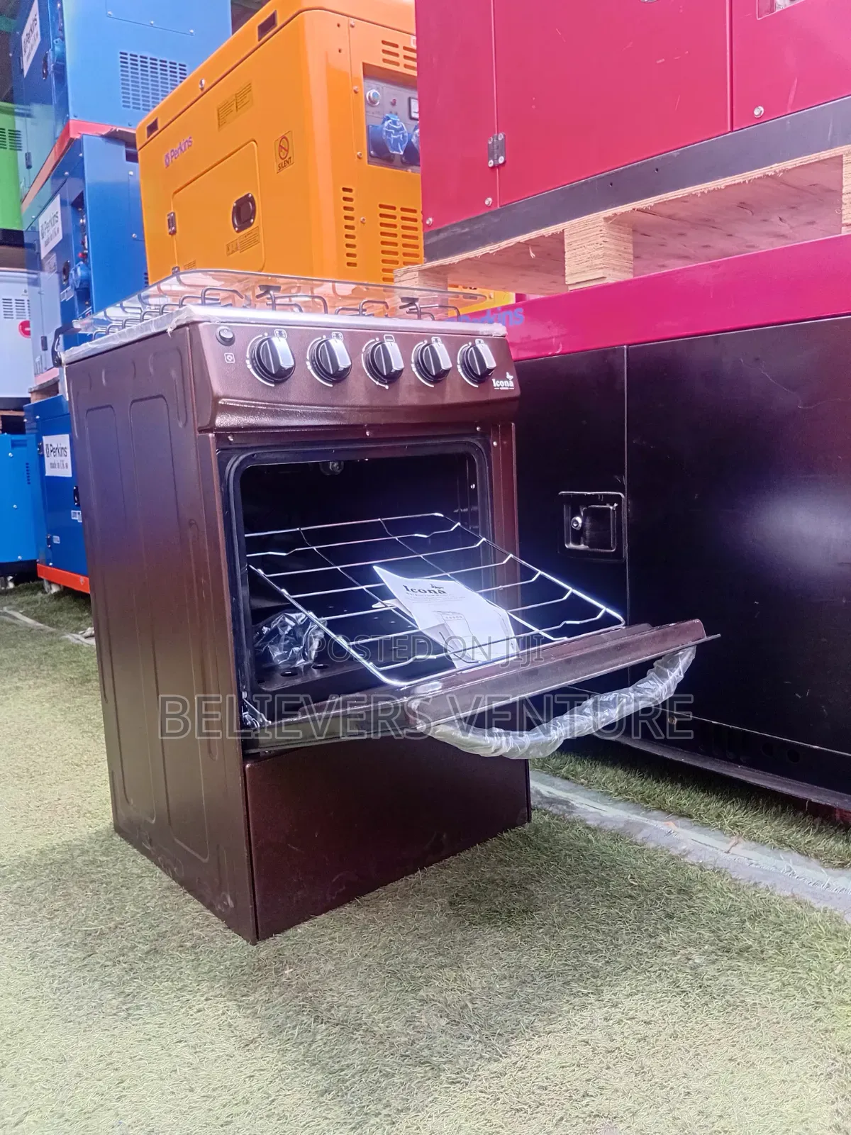 Icona 4 Burners Gas Cooker – Your Perfect Everyday Cooking Partner