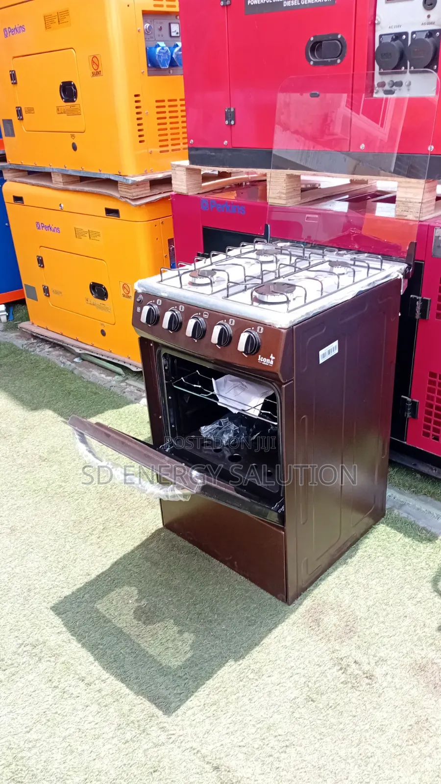 Icona 4 Gas Burner – Stylish Design, Powerful Performance