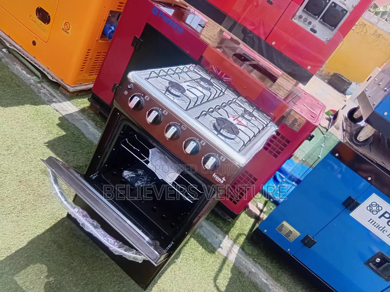 Icona 4 Burners Gas Cooker – Modern Style Meets Cooking Power