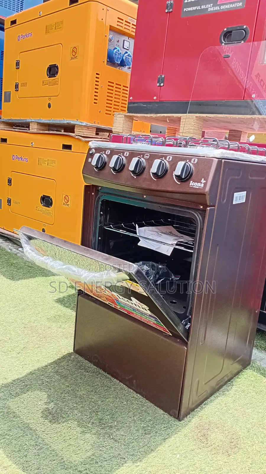 Icona 4-Burner Gas Cooker – Cook More, Save Time