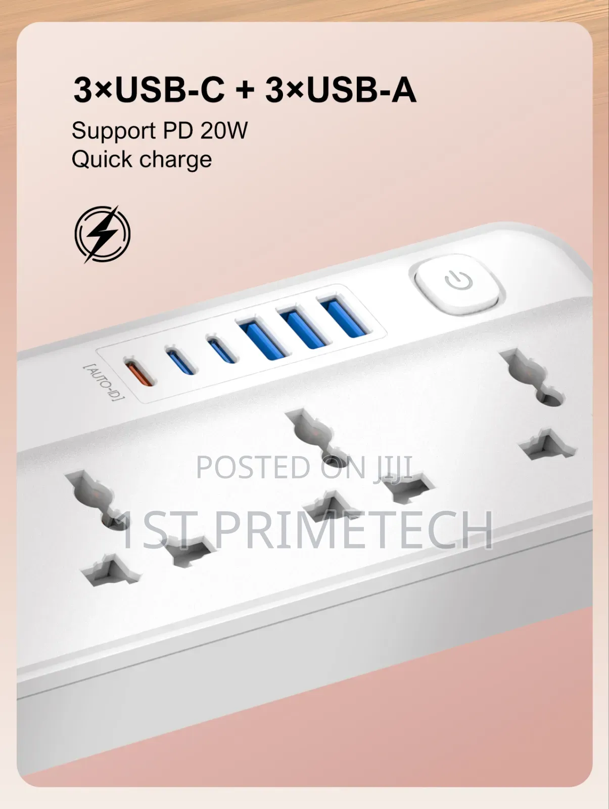 Ldnio 5 Port Power Extension Ldnio (Sc5614c)