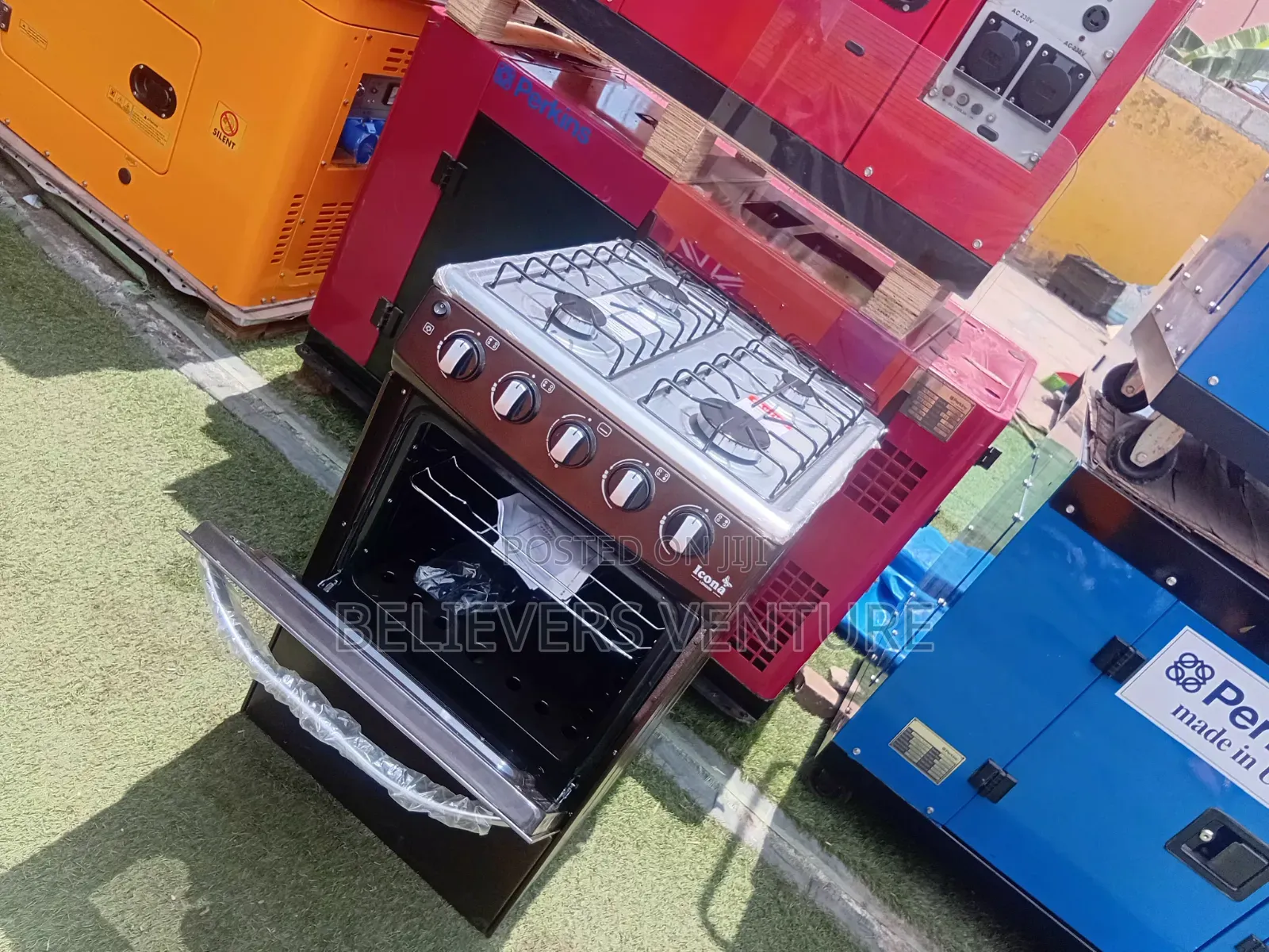 Icona 4 Burners Gas Cooker – Reliable Heat for Delicious Meals