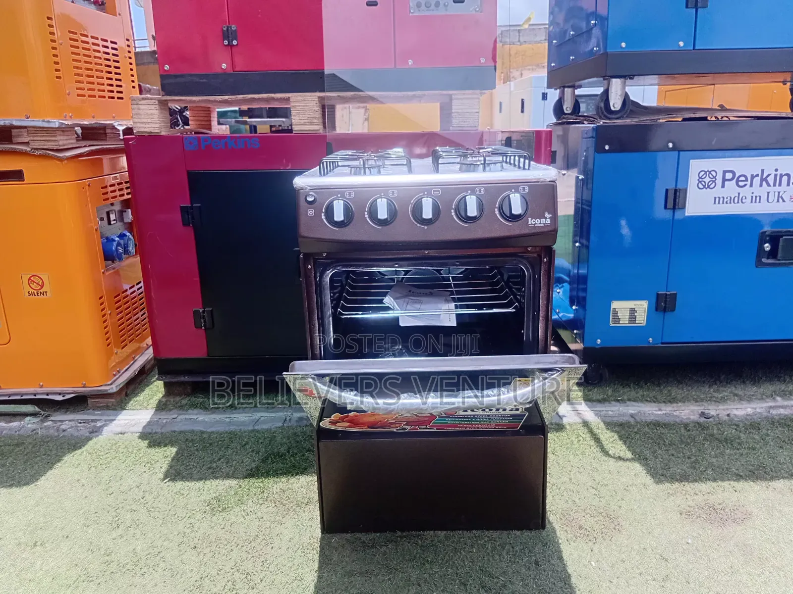 Icona 4 Burners Gas Cooker – Reliable Heat for Delicious Meals
