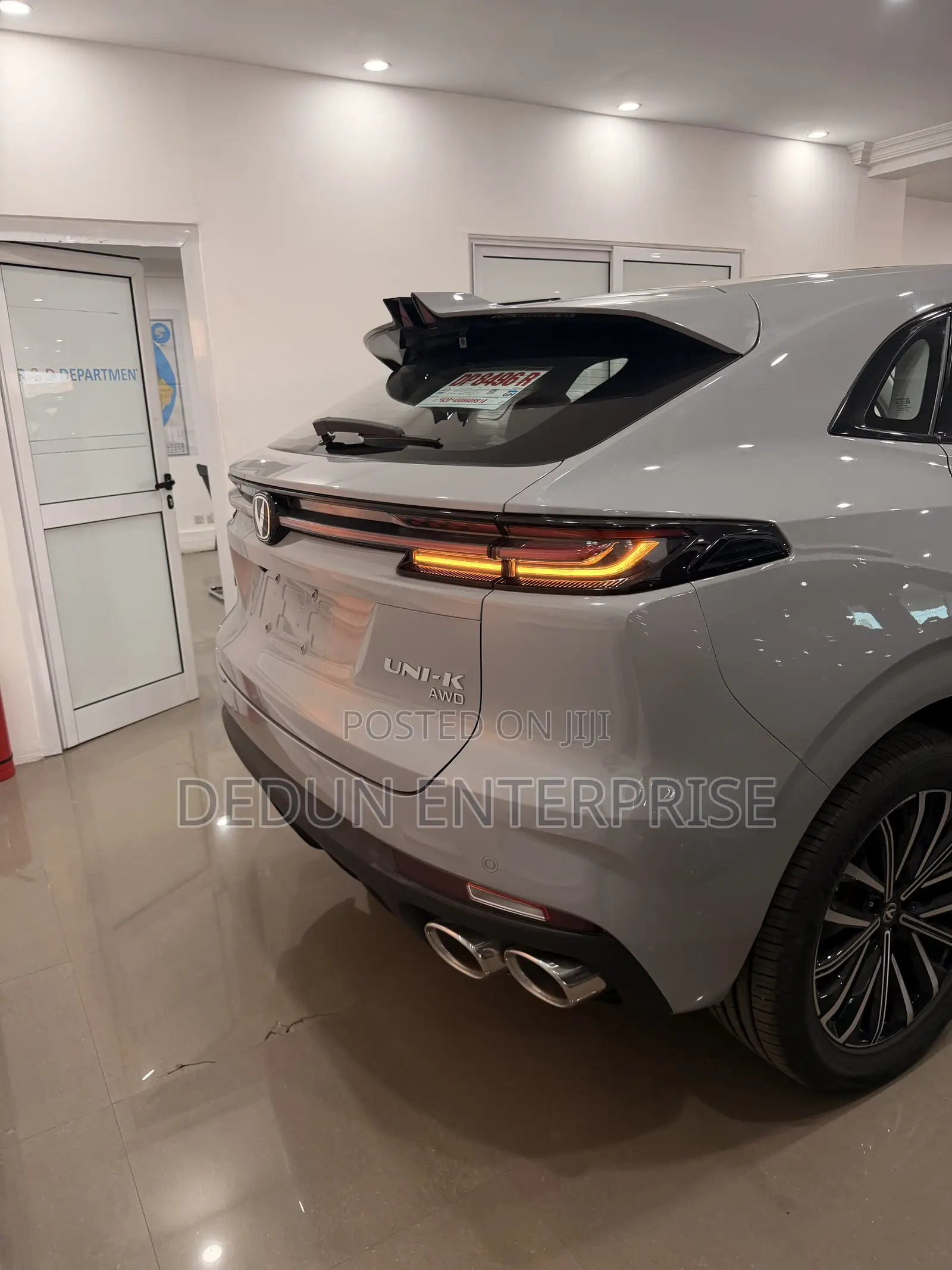 New Changan UNI-K 2.0 Petrol AWD 2025 Gray