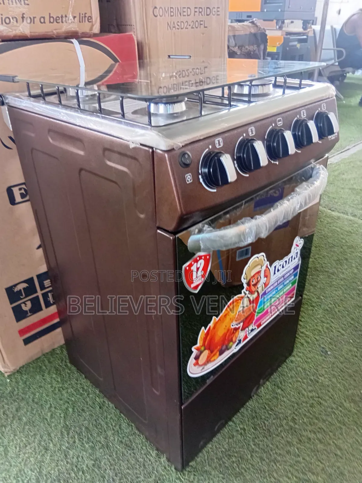 Icona 4 Burners Gas Cooker – Quality Cooking Made Simple