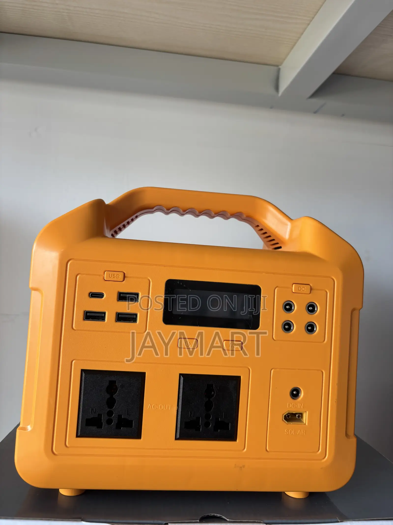 500w Power Station With Solar Panels