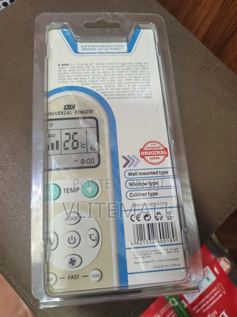 Universal a/C Remote Q-988e
