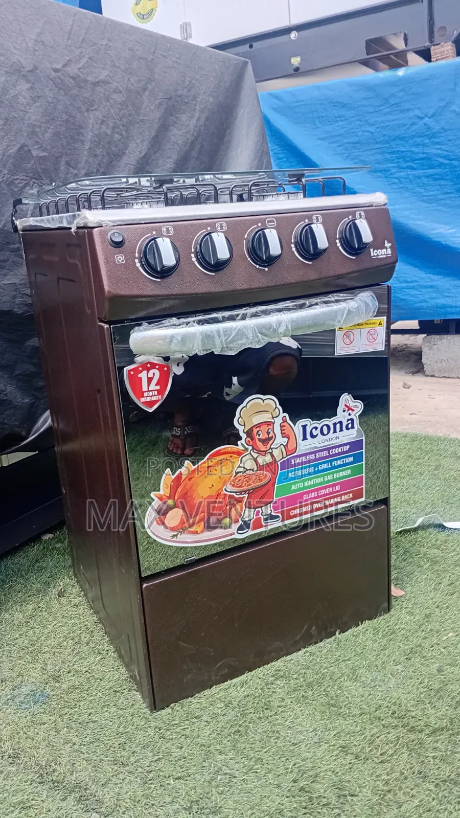 Icona 4 Gas Burner – Premium Design at a Great Price