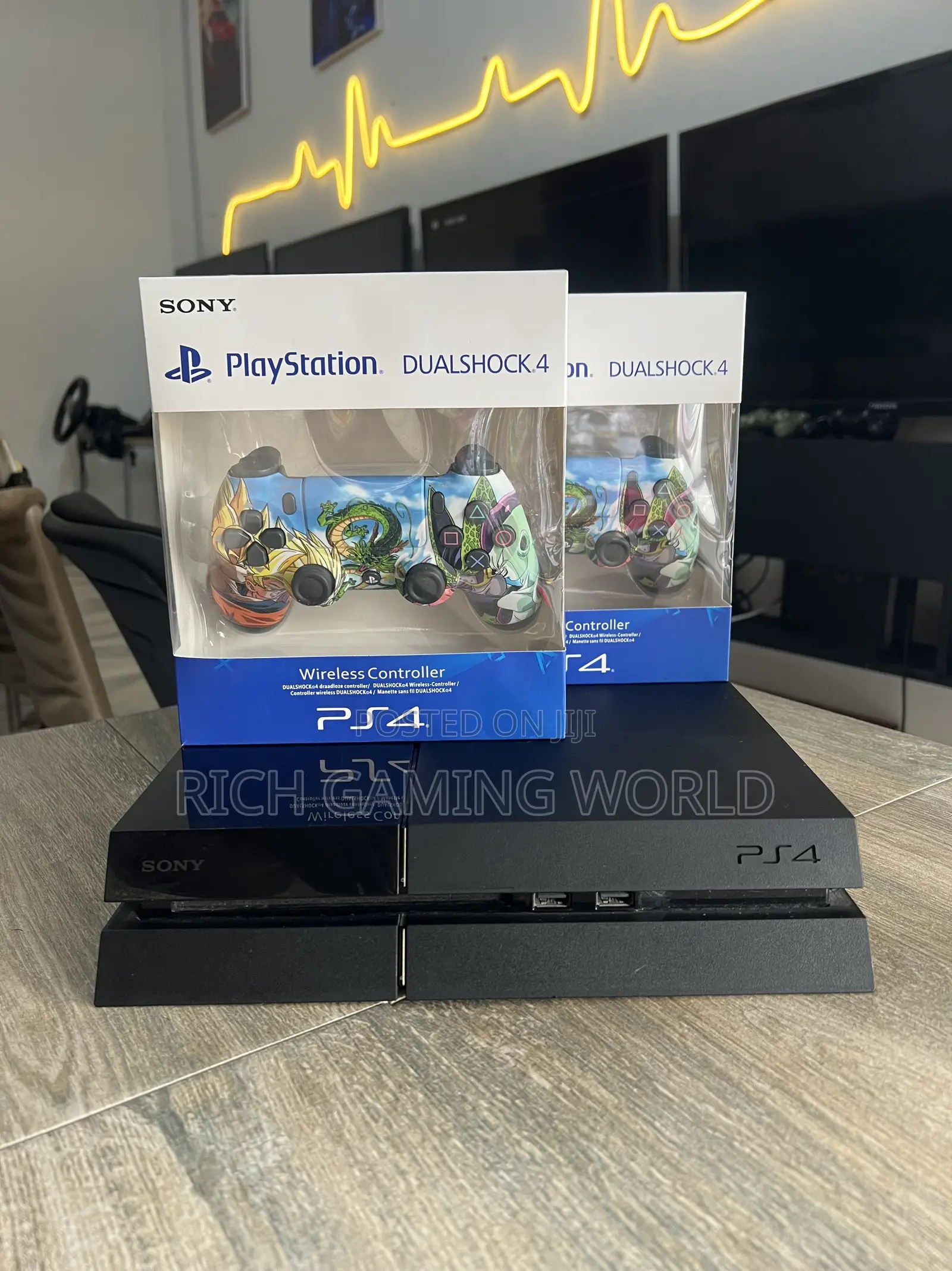 Ps4 Standard 10 Games Two Controllers (Jailbreak)