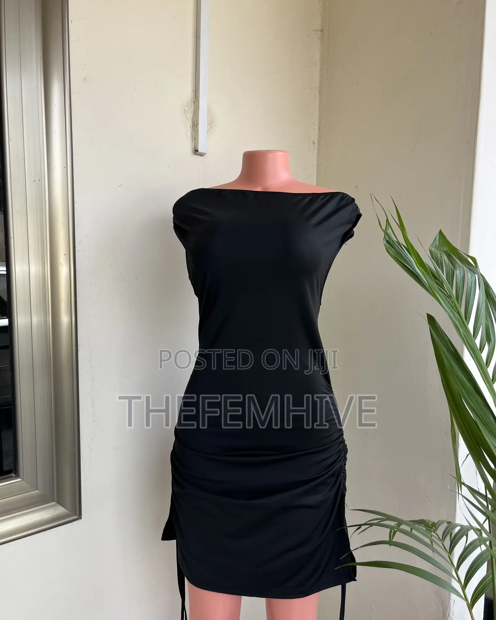Black Shein Dress Thrift