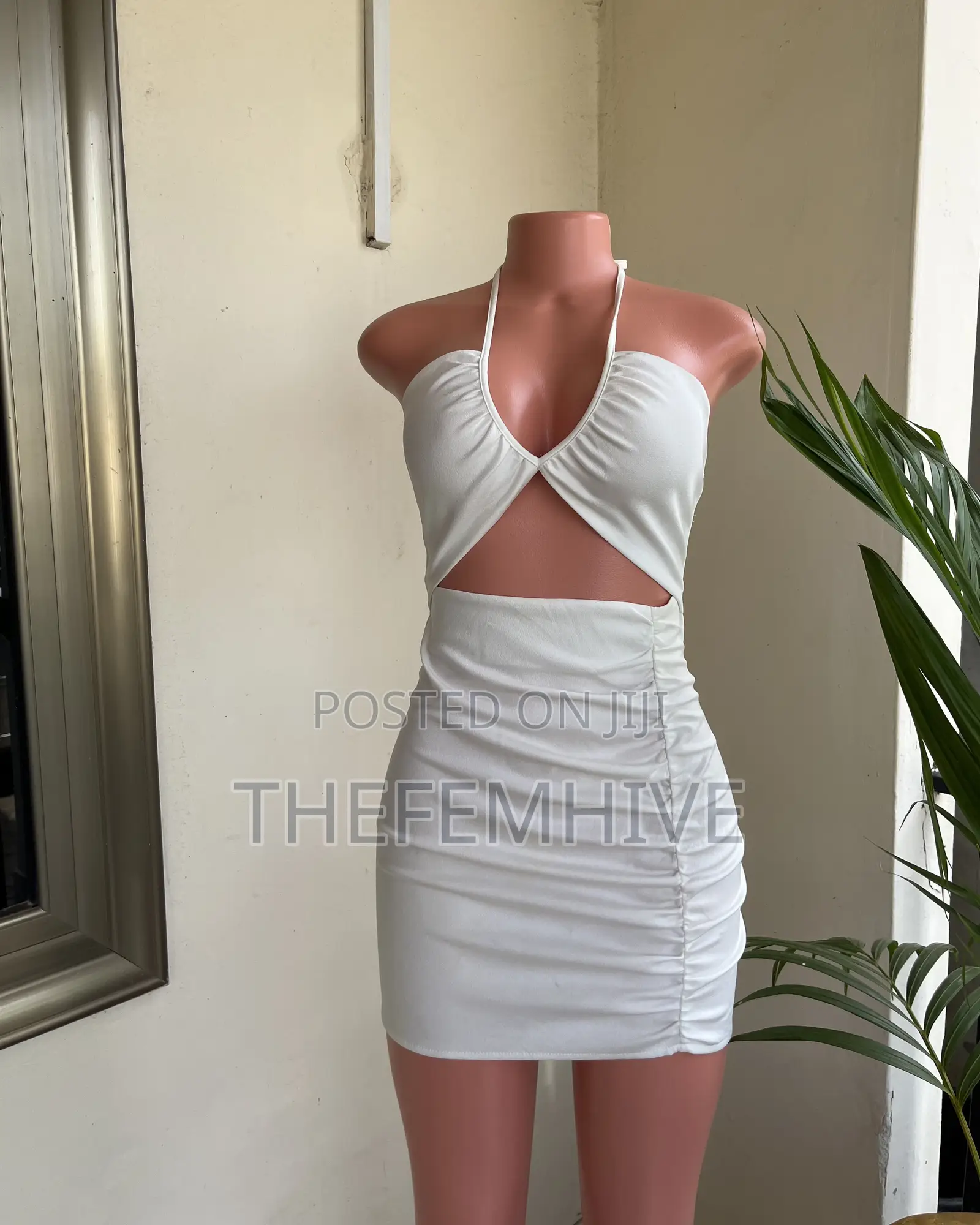 White Pretty Little Thing Dress Thrift