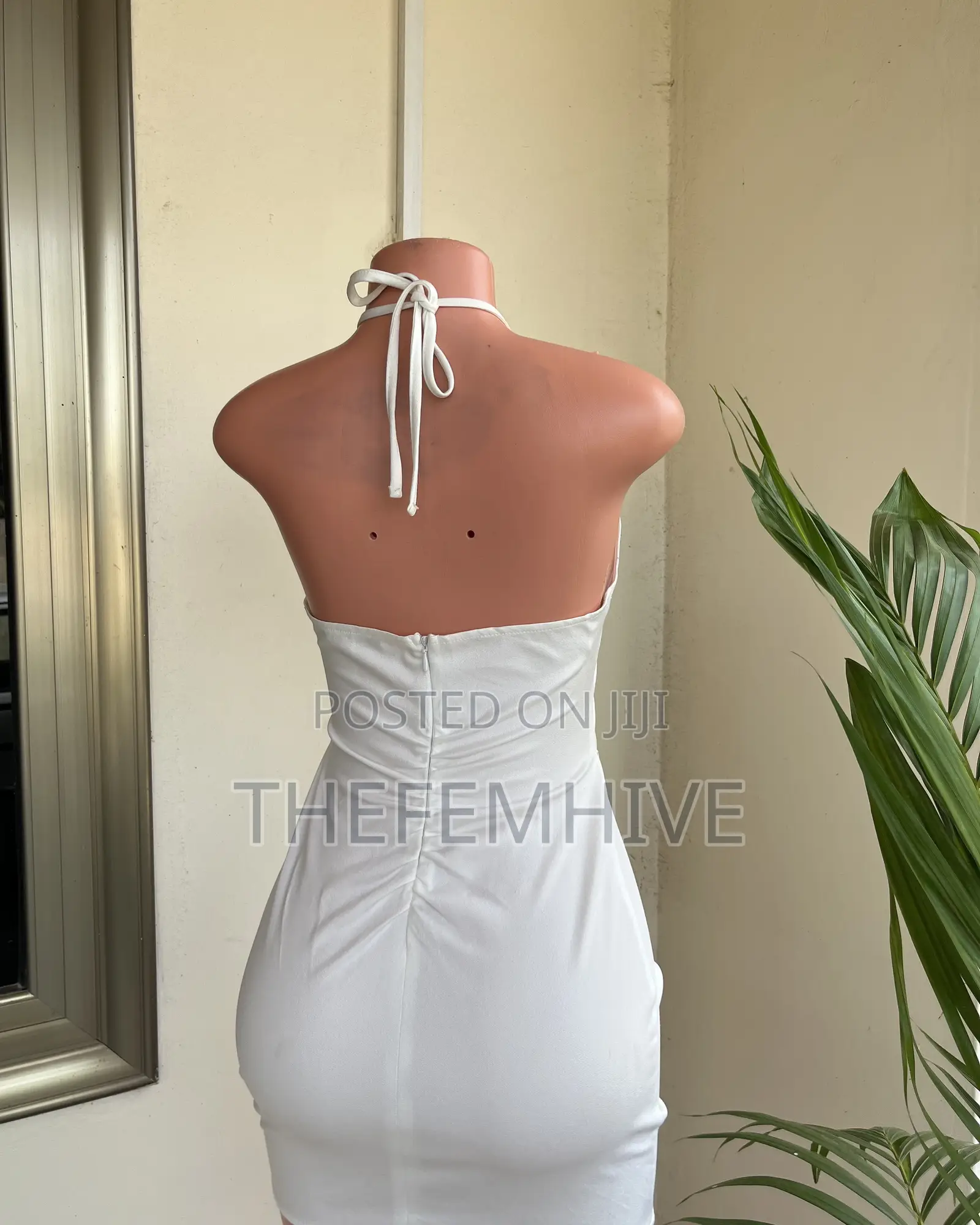 White Pretty Little Thing Dress Thrift
