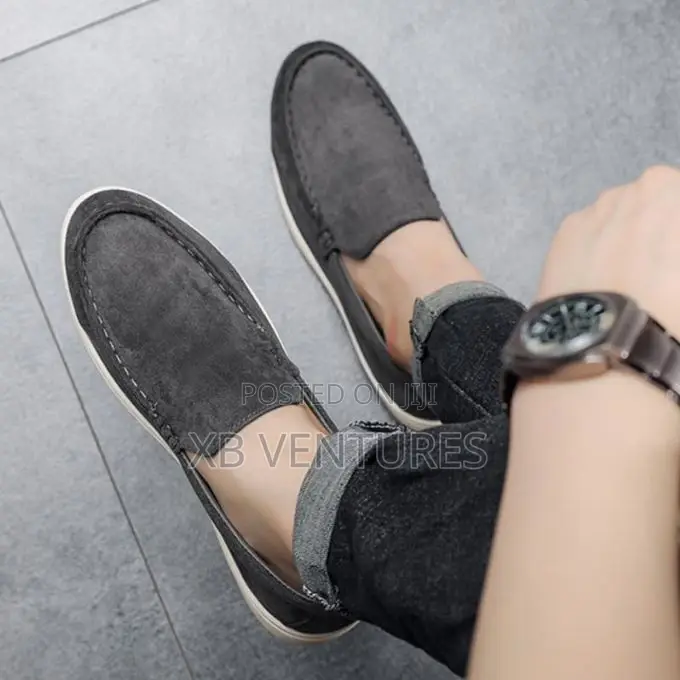 Casual Formal Loafers Grey