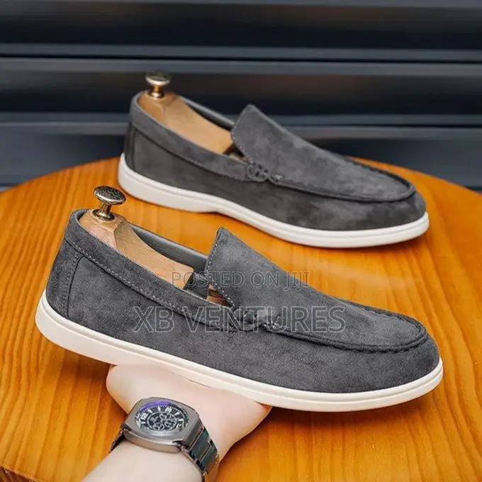 Casual Formal Loafers Grey