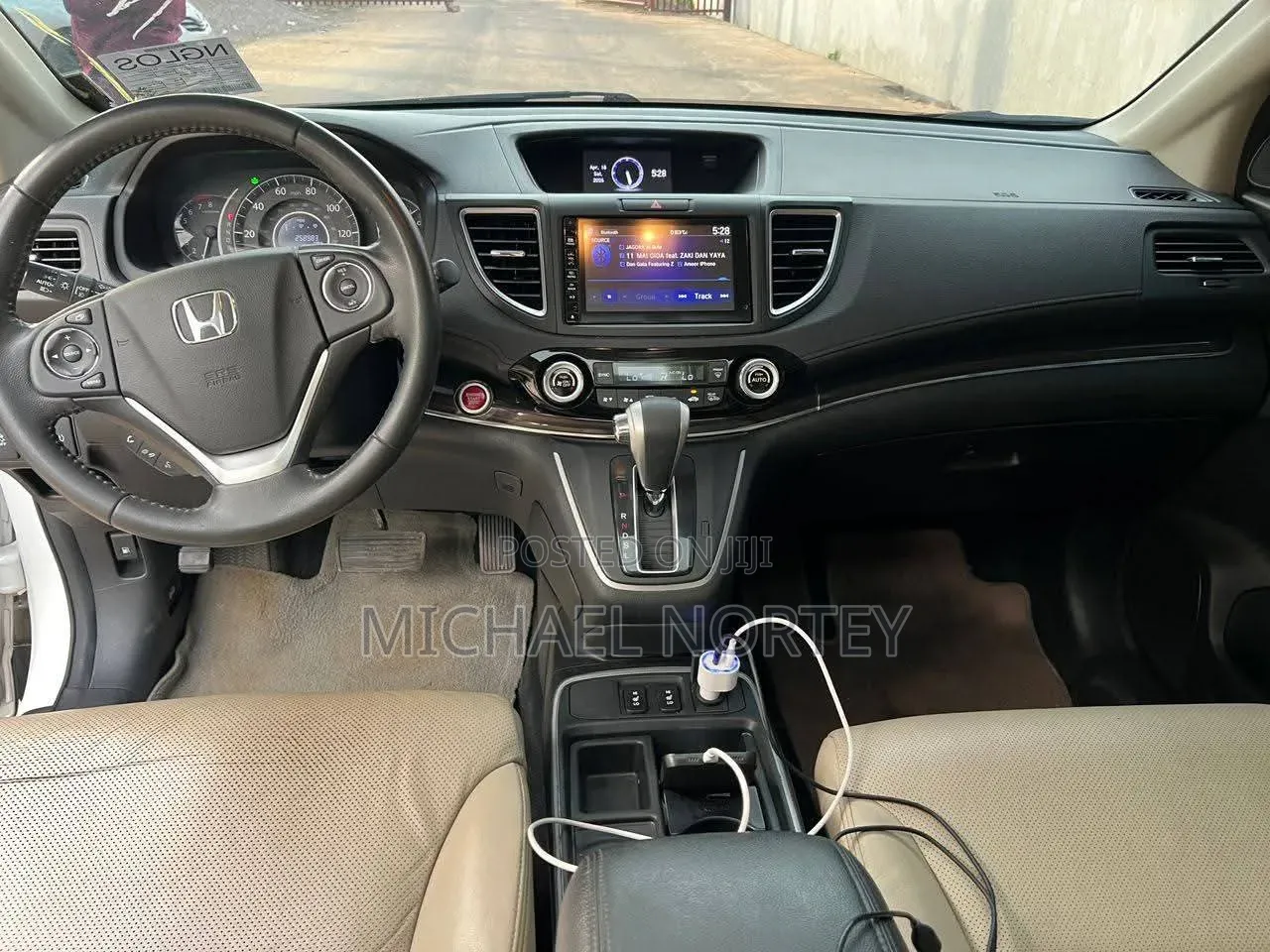 Honda CR-V EX 4dr SUV AWD (2.4L 4cyl CVT) 2015 White