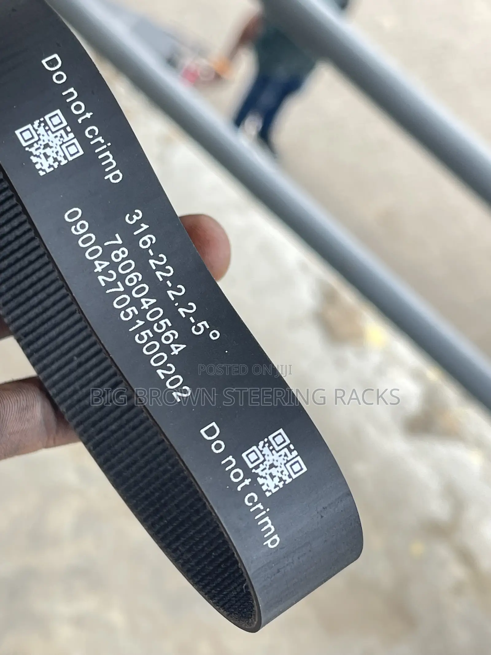 Range Rover Electronic Steering Rack Belt