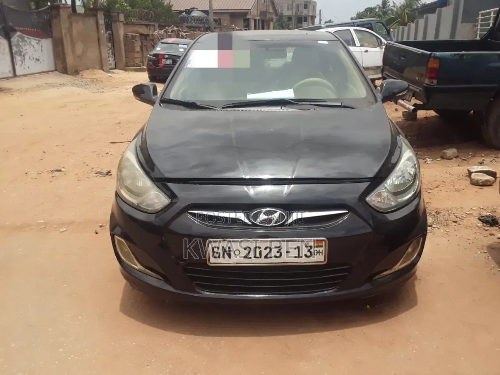 Hyundai Accent 2008 Black