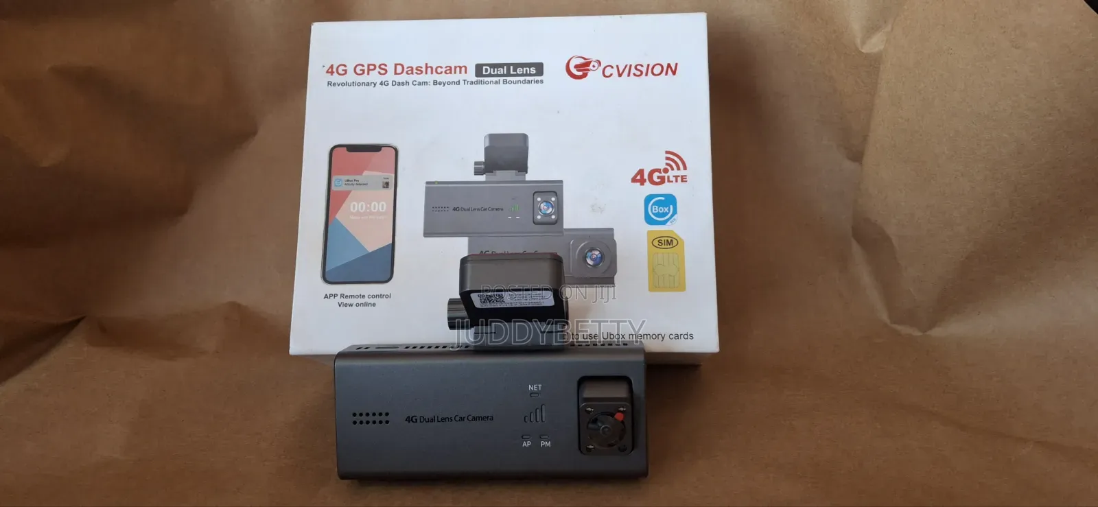 4G Dash Cam With GPS