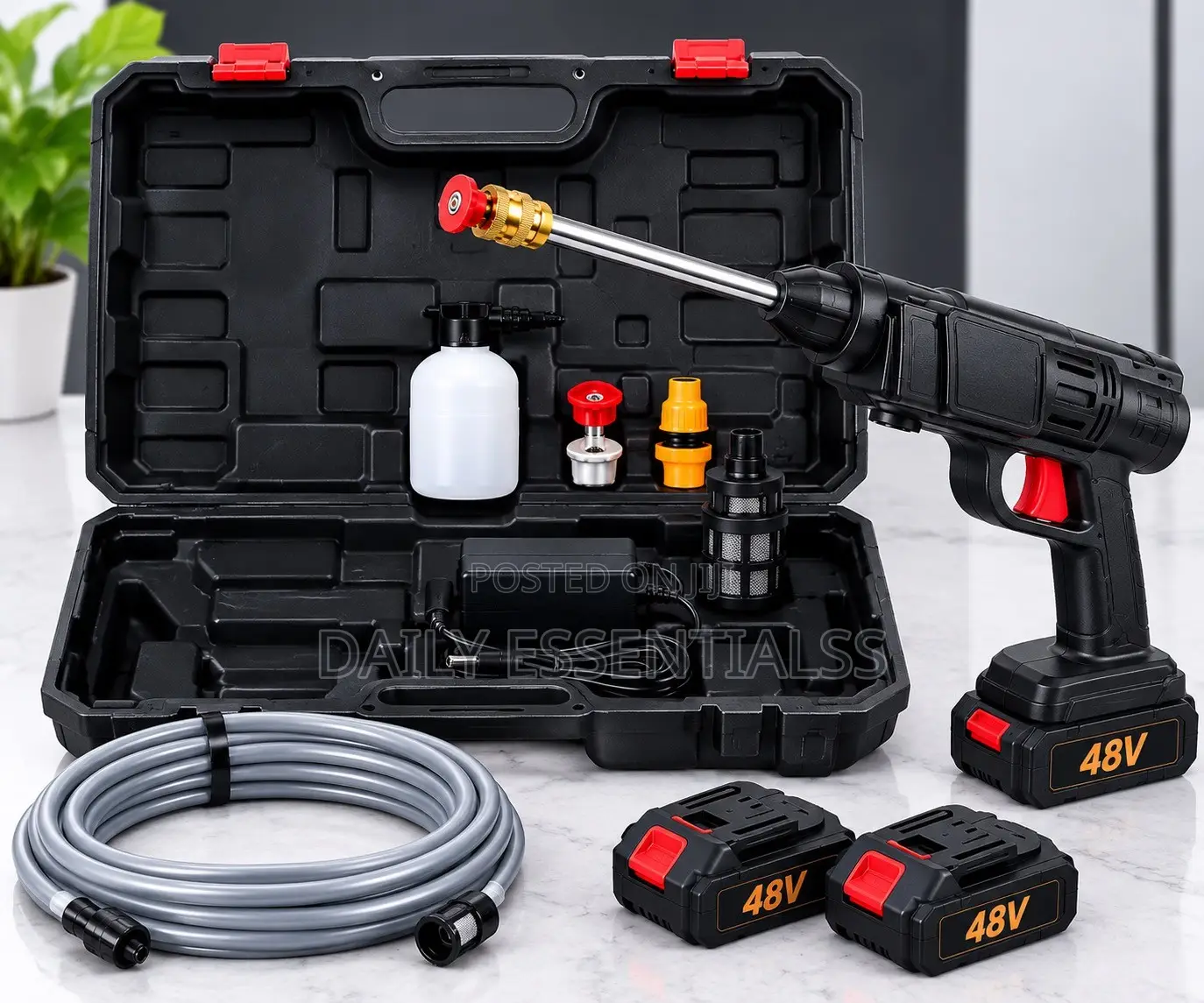 48V Portable Cordless Car Pressure Washer