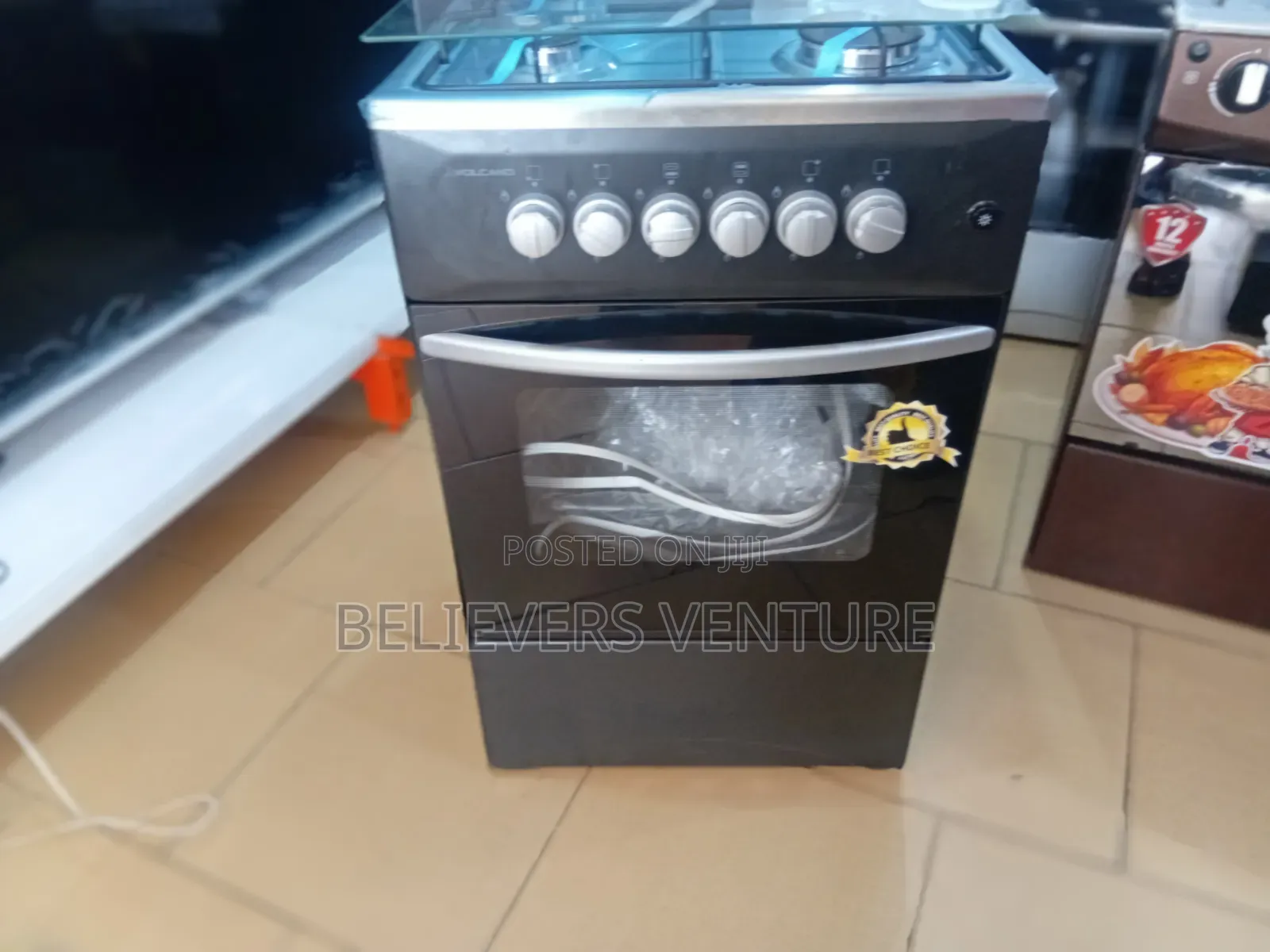 Volcano 4 Burners Gas Cooker – Durable Gas Cooker for Everyday Cooking