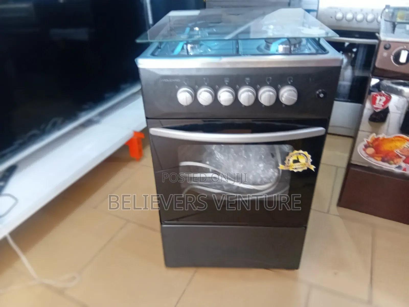 Volcano 4 Burners Gas Cooker – Durable Gas Cooker for Everyday Cooking
