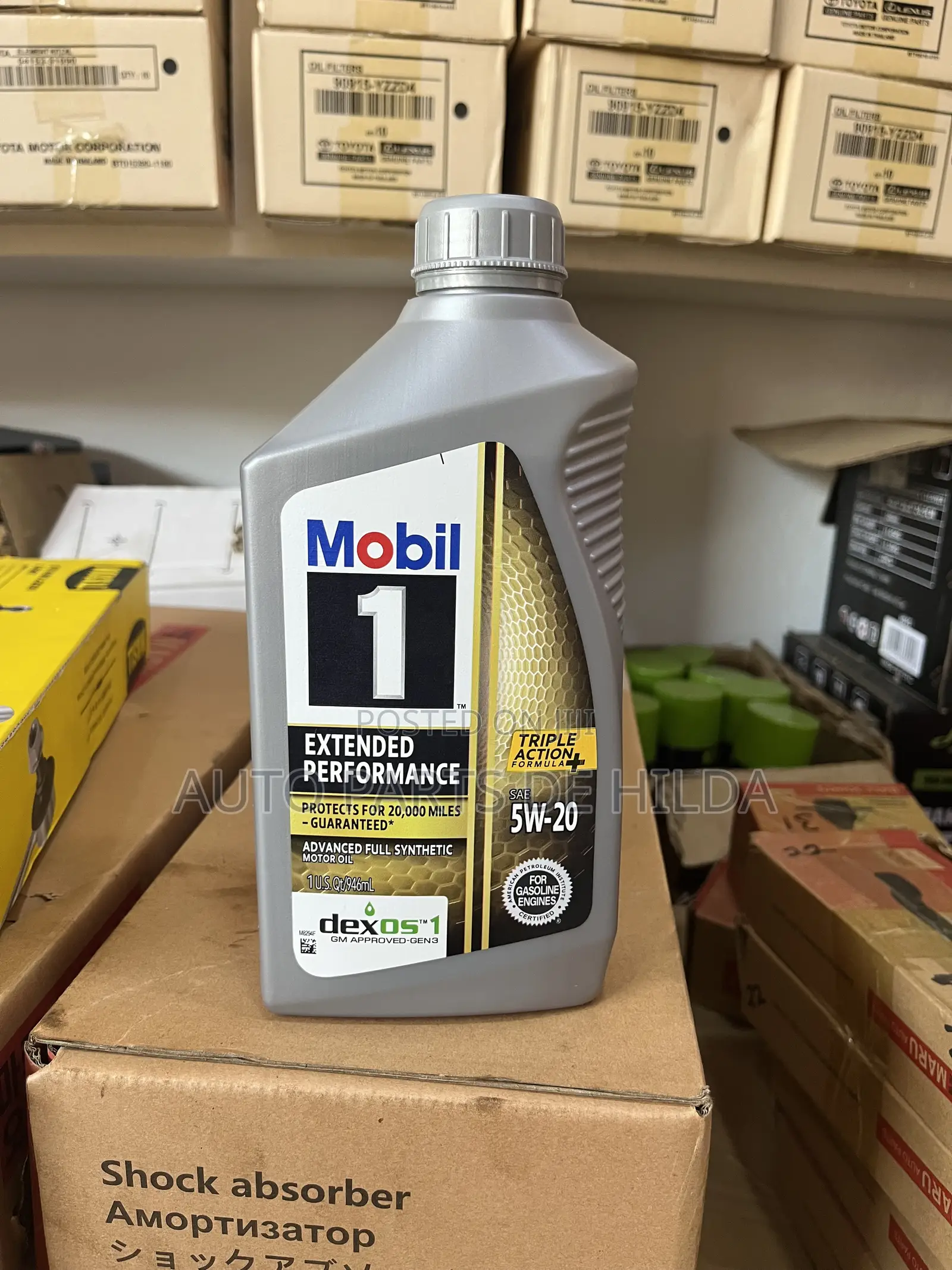Original Mobil 1 Engine Oil 1ltr (5w-30,5w-20,0w-20) From USA