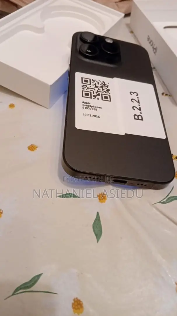 Apple iPhone 15 Pro 128 GB Black