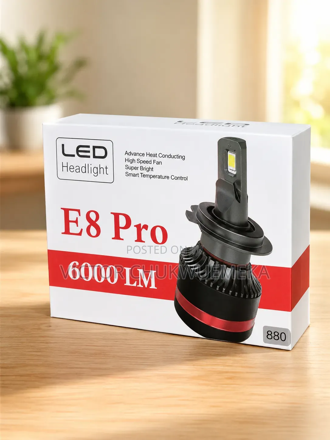 Headlight Bulb E8 PRO