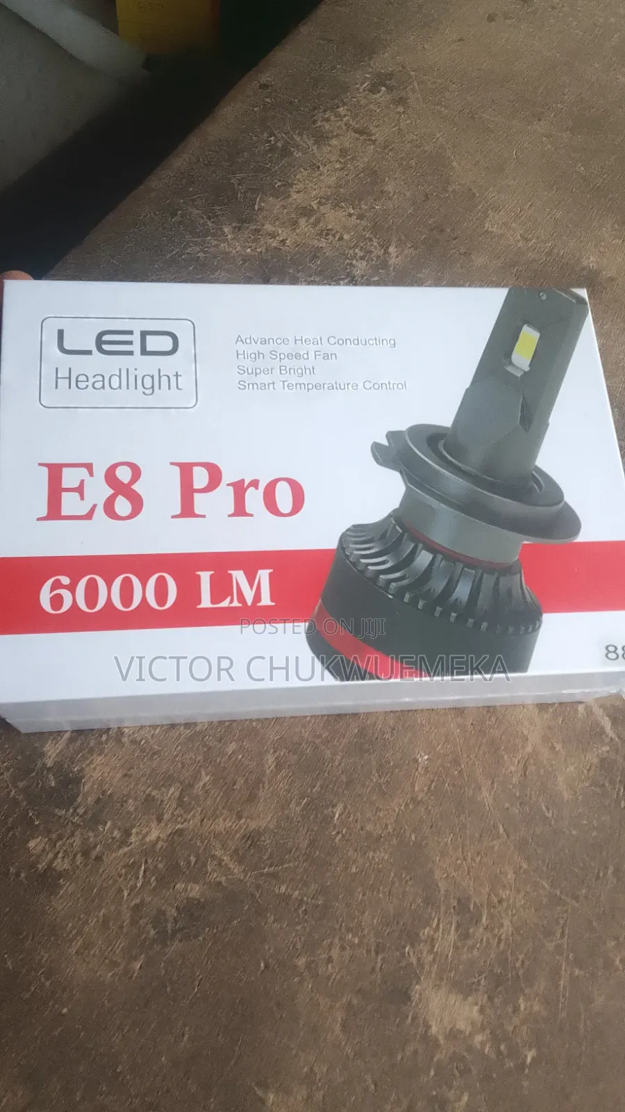 Headlight Bulb E8 PRO